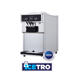 아이스트로 소프트아이스크림기계 3구 소프트 아이스크림제조기 ISI-163TTH 테이블타입